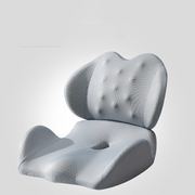 TTXAA Cuscino per la schiena con cuscino cervicale rimovibile e tasca  laterale,supporto lombare per schienale per letto,divano,riposo con cuscino  regolabile per collo : : Casa e cucina